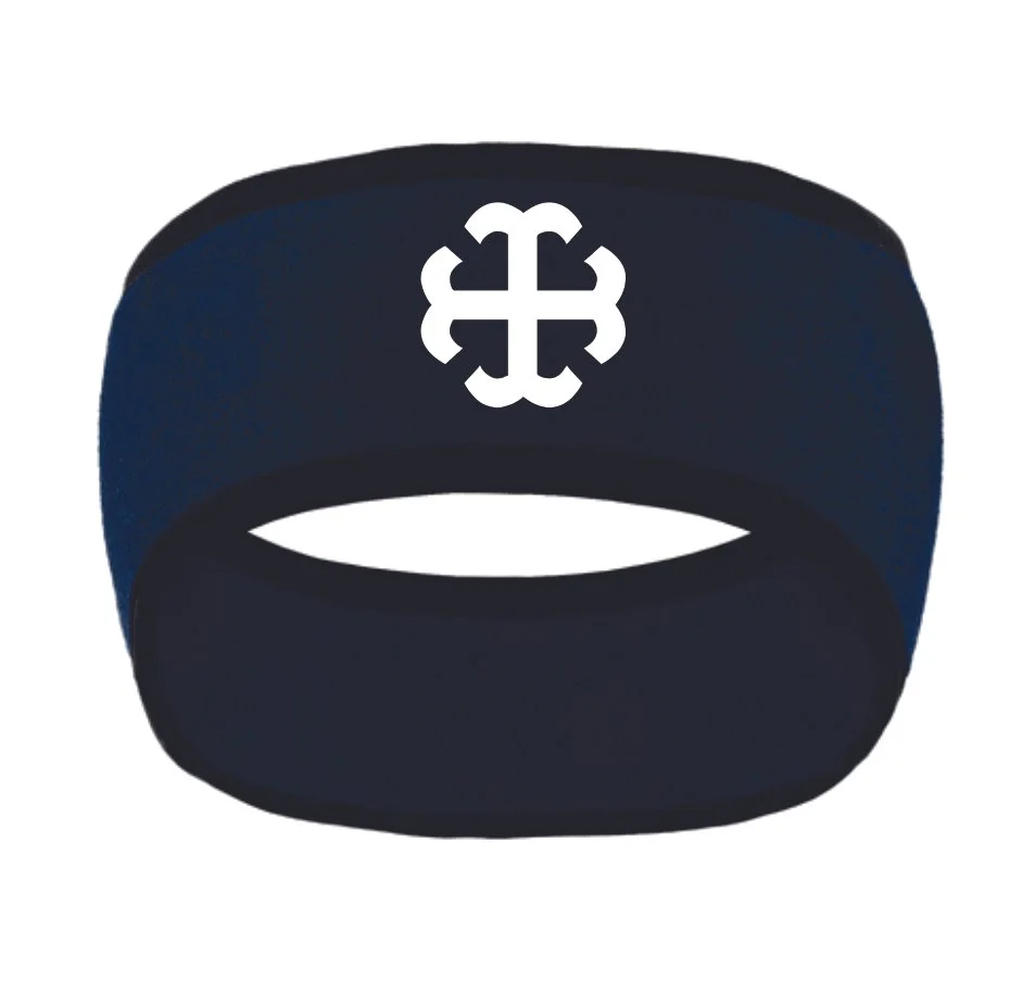 Navy Fleece Headband