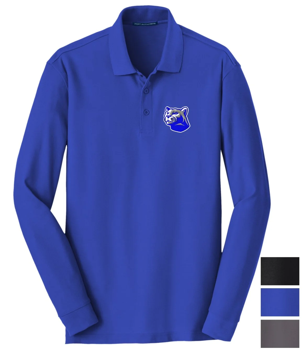Port Authority Pique Long Sleeve Polo