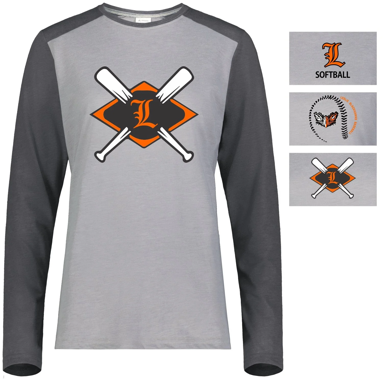 Ladies Colorblock Long Sleeve