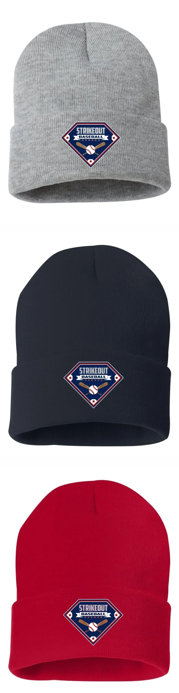 Strikeout Baseball Cuff Beanie SP12.jpg