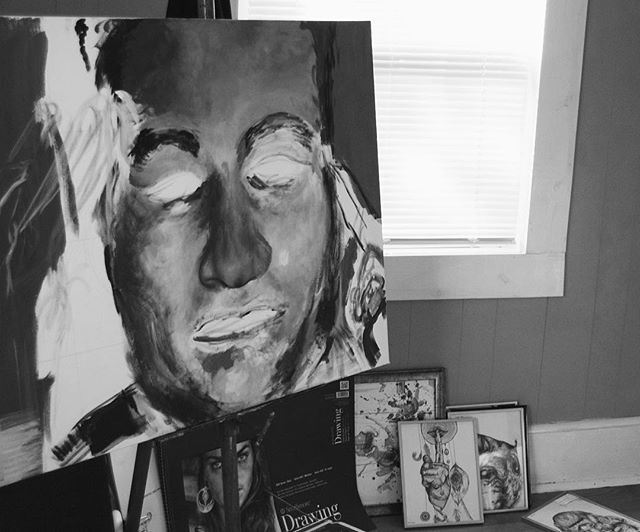 Settling into a new creative space ✅ #wip
