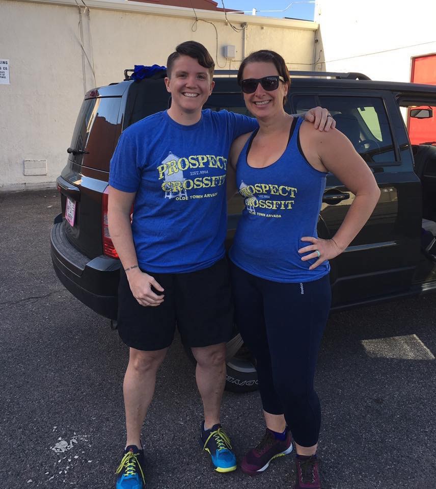 Congrats to Ashlee and Jaimi competing in their first ever CrossFit competition! Ashlee took 3rd in Rx and Jaimi took fifth in scaled. Ashlee Pr's her clean at 185 and Jaimi took first in the sled push pull event!