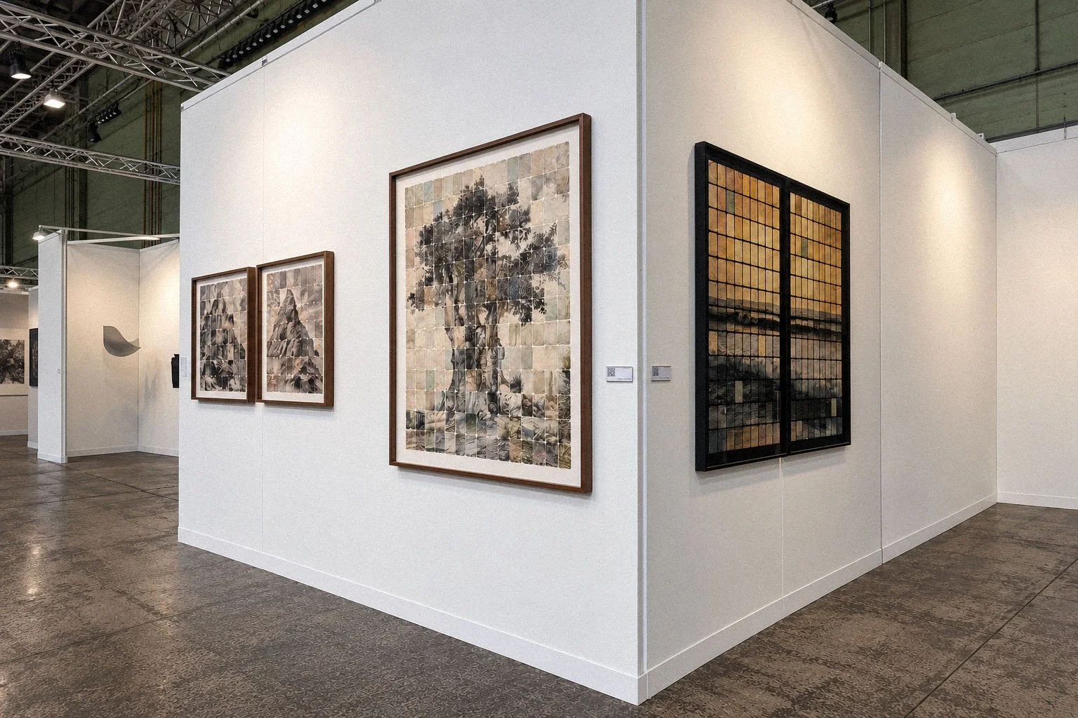 Documentary Exhibition Corner_ Mountains, Tree, Gold Diptych-16 copy.jpg
