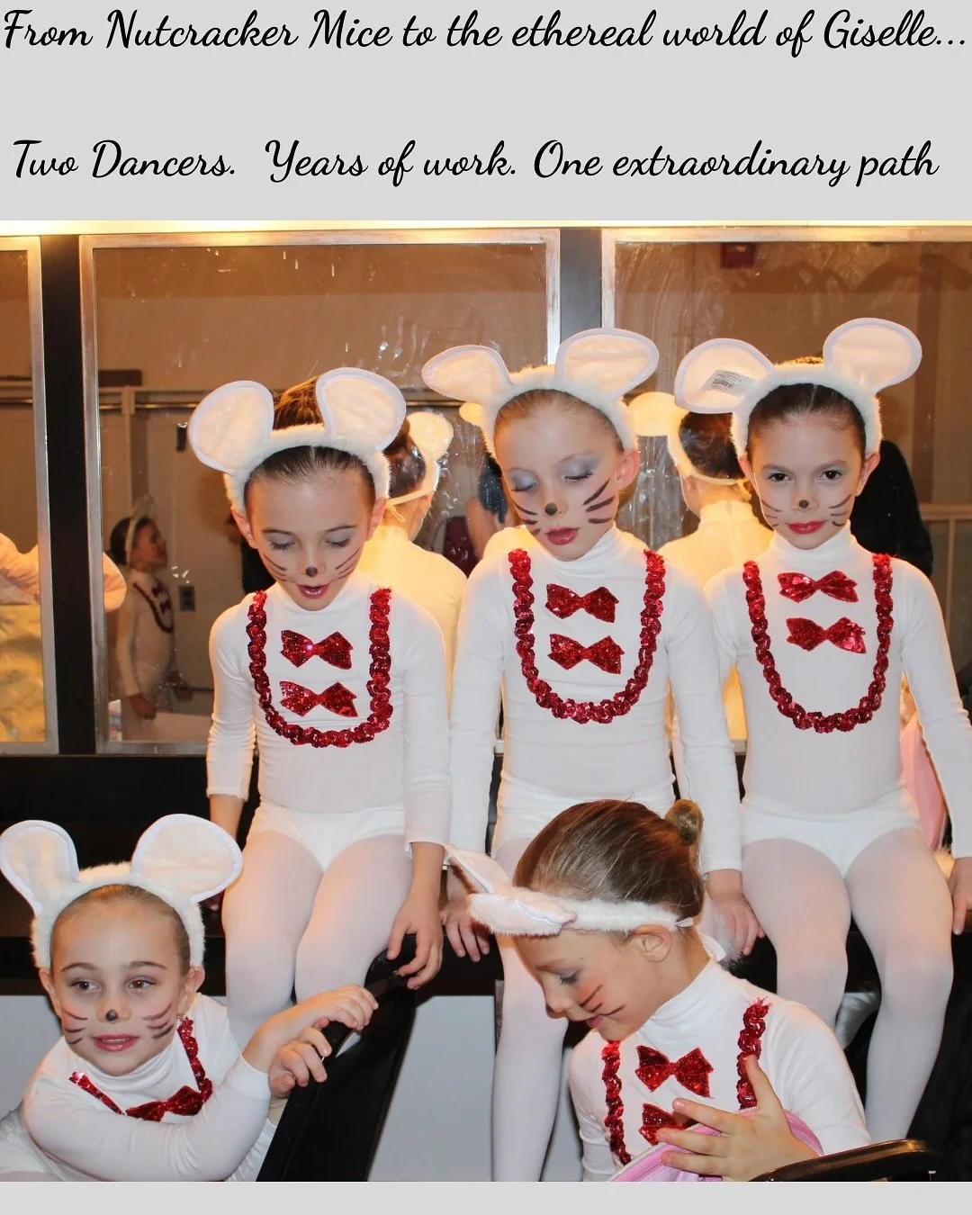 What began with tiny slippers and holiday magic has grown into something timeless.
Years of discipline, joy, and artistry brought them here&mdash;
and the journey is only just beginning.
⠀
Bravo, girls.
We are so proud of you. 💖