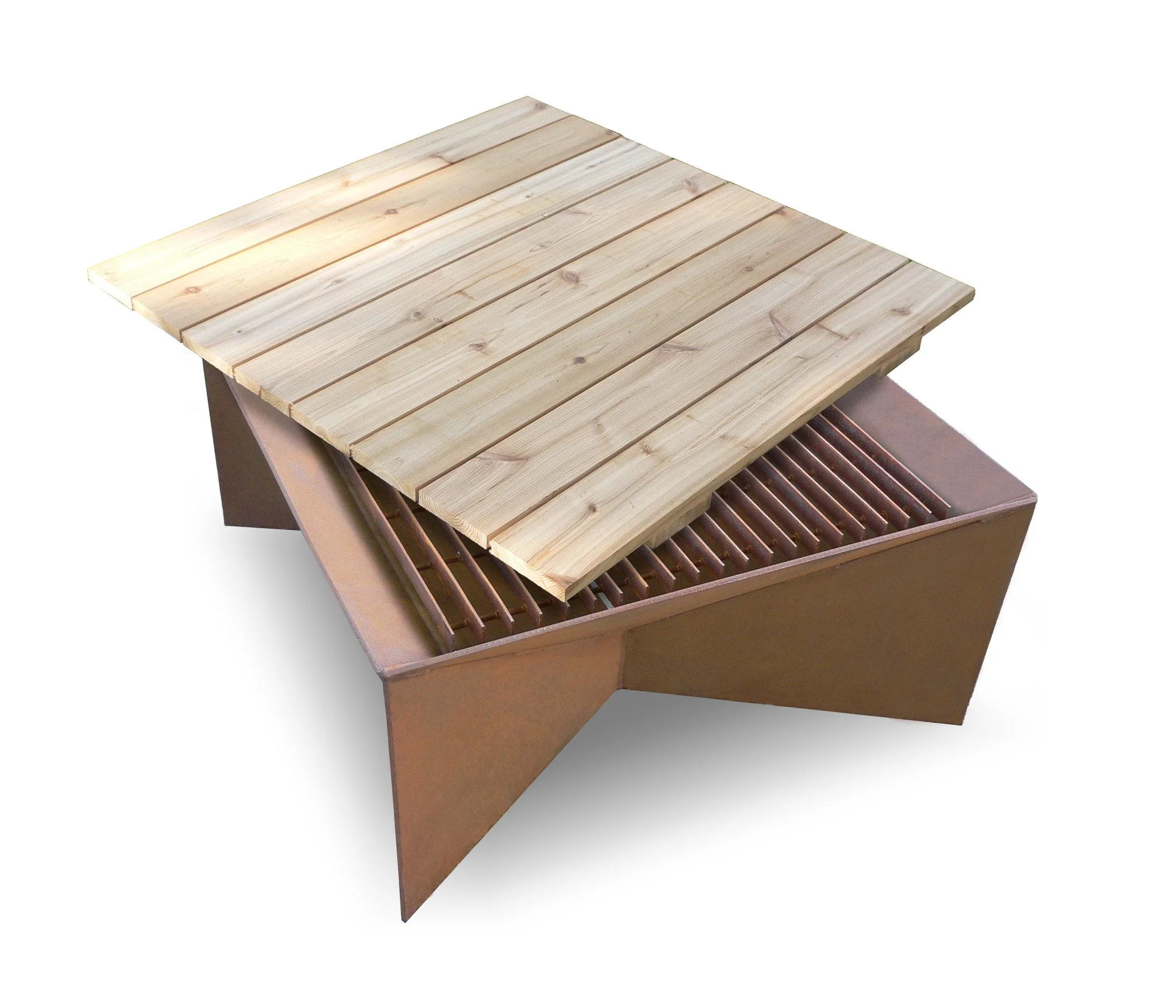 Geometric Fire Pit - From