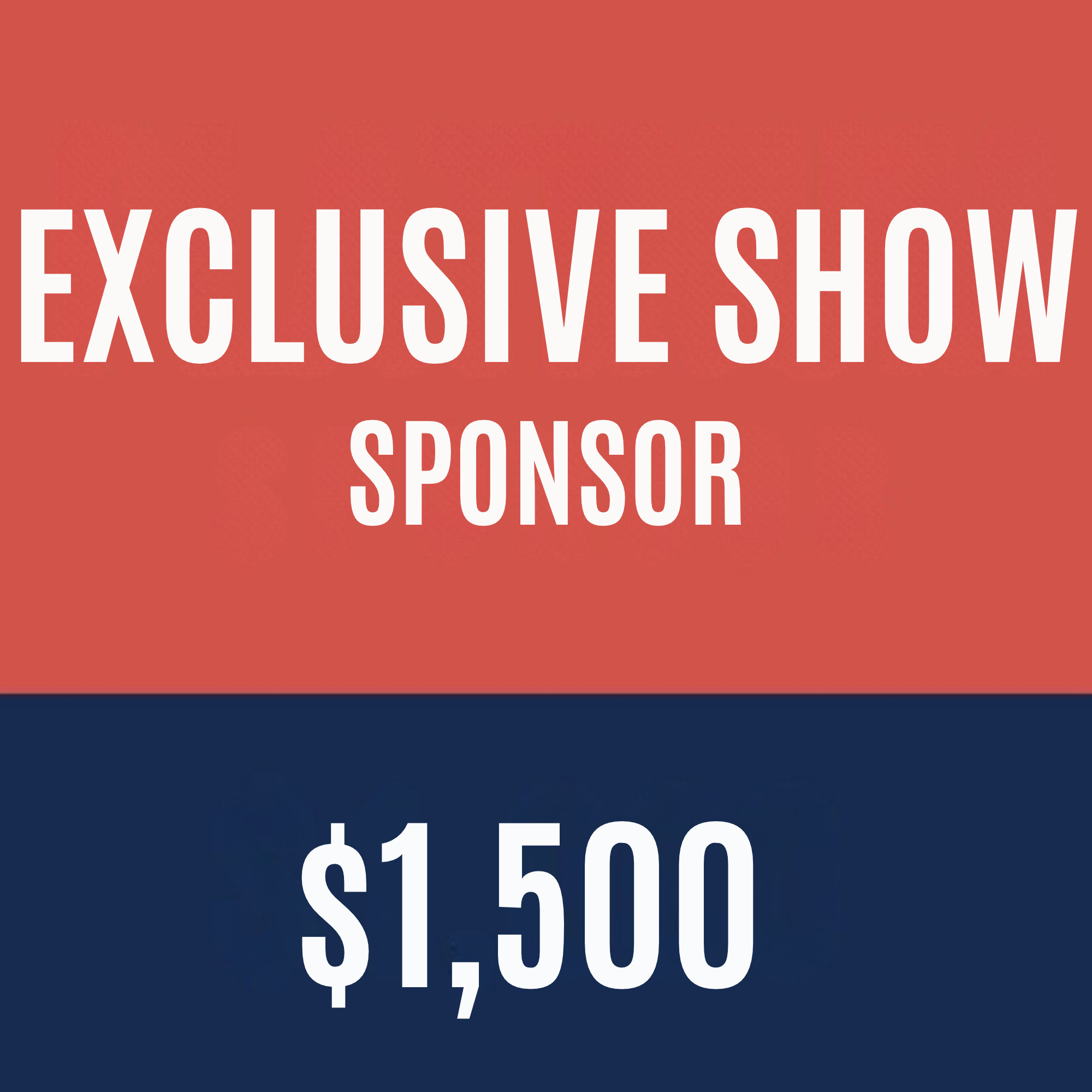 Exclusive Show Sponsor for VRCFA