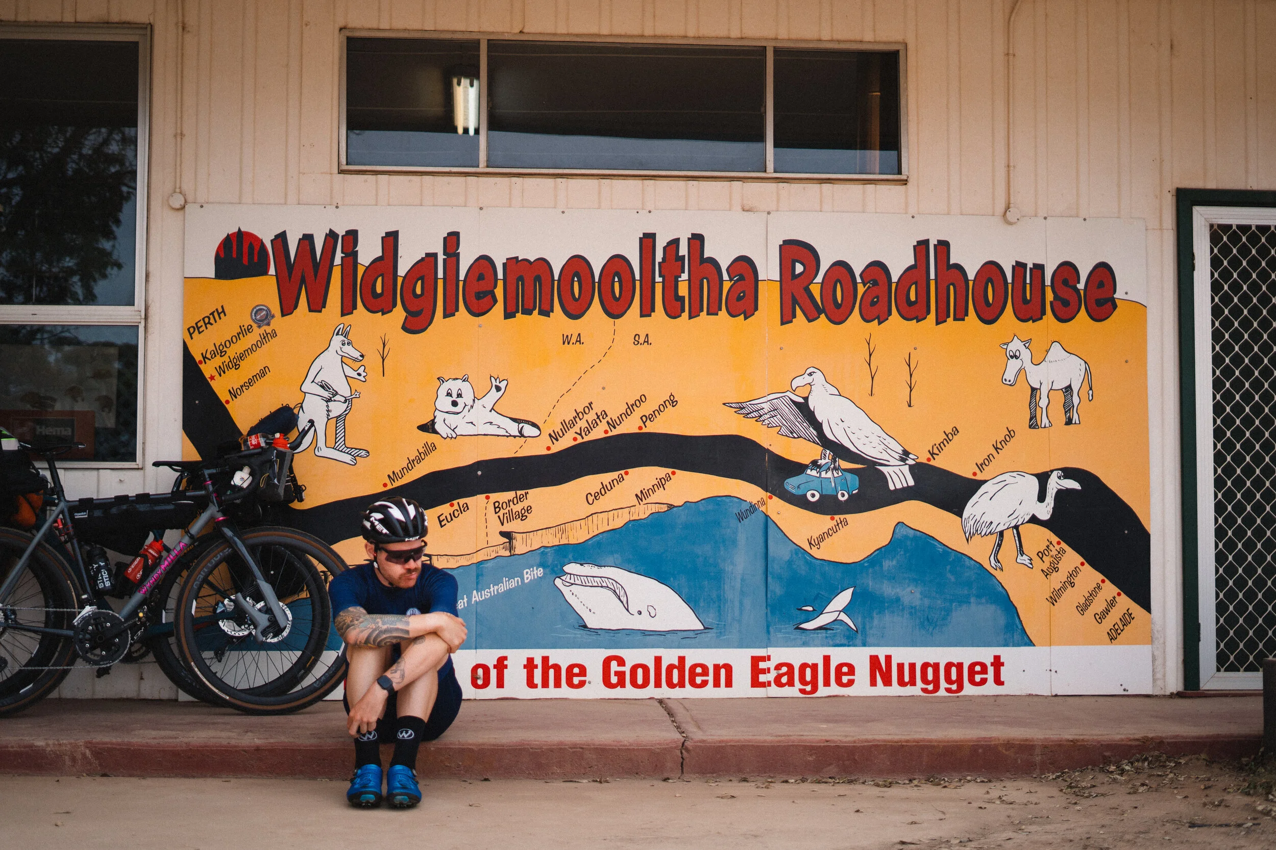 Chris Hall of the Golden Eagle Nugget, looking pensive.