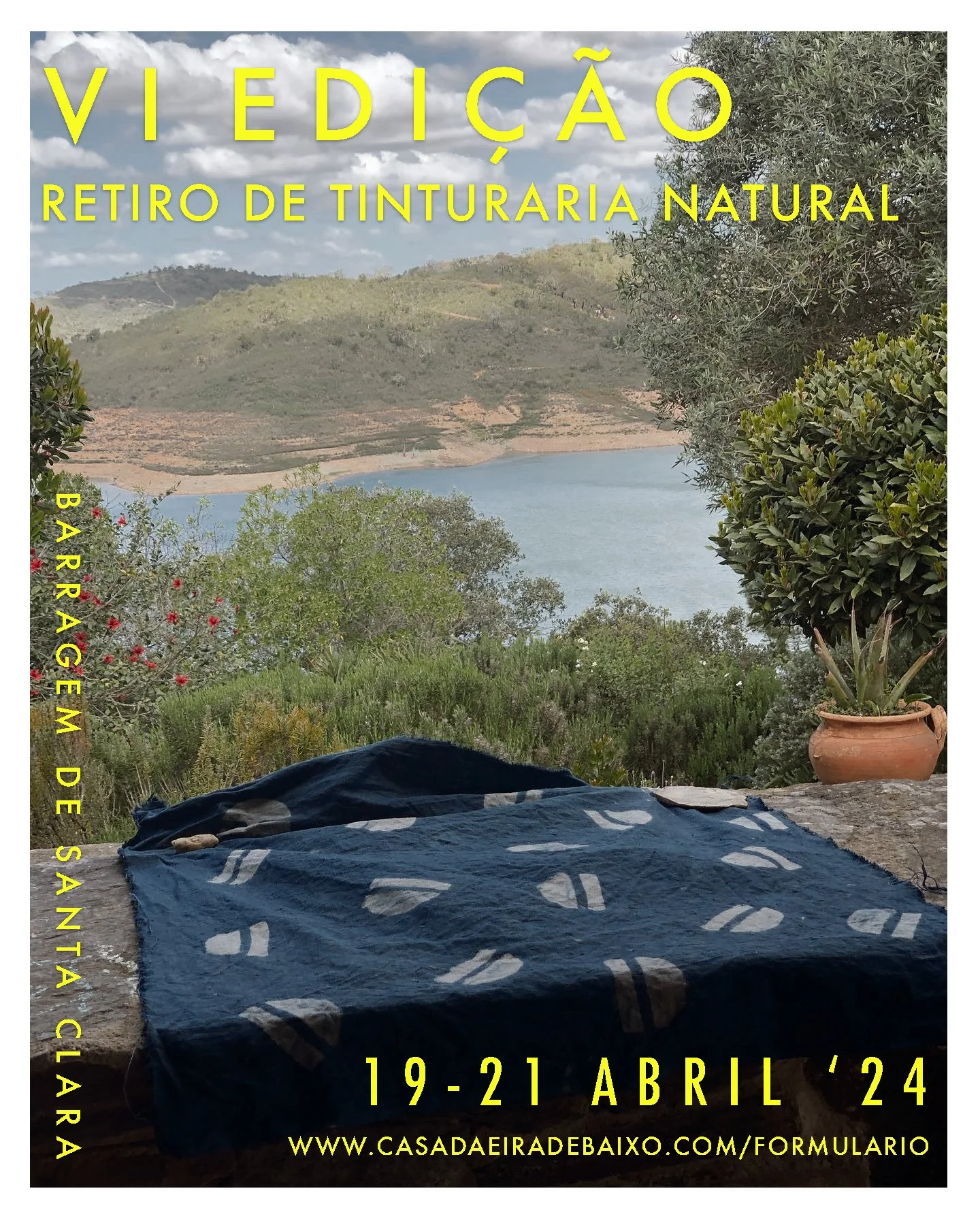 Retiro de Tinturaria na Barragem de Santa Clara - CEB 19-21 Abril, 2024
