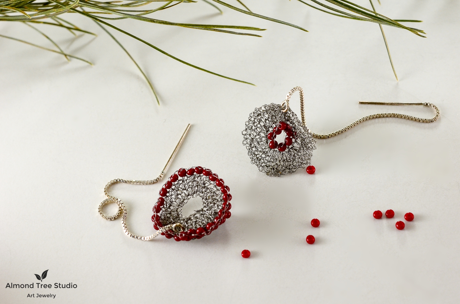Inside and Out Earrings, www.almondtreestudio.net