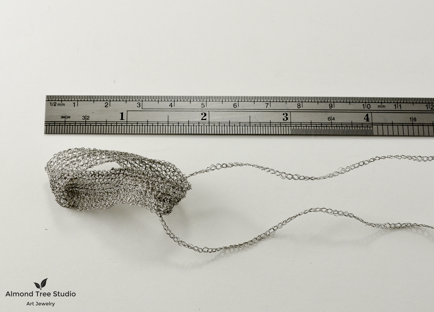 Mobius Strip Necklace, www.almondtreestudio.net