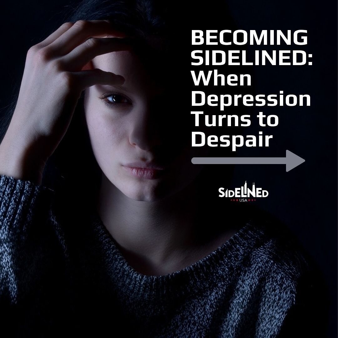 Being sidelined from your sport can be a very isolating experience. When isolation evolves into depression and depression teeters on despair, it is vitally important to be your own advocate and seek help. When you're in this state of mind, we acknowl