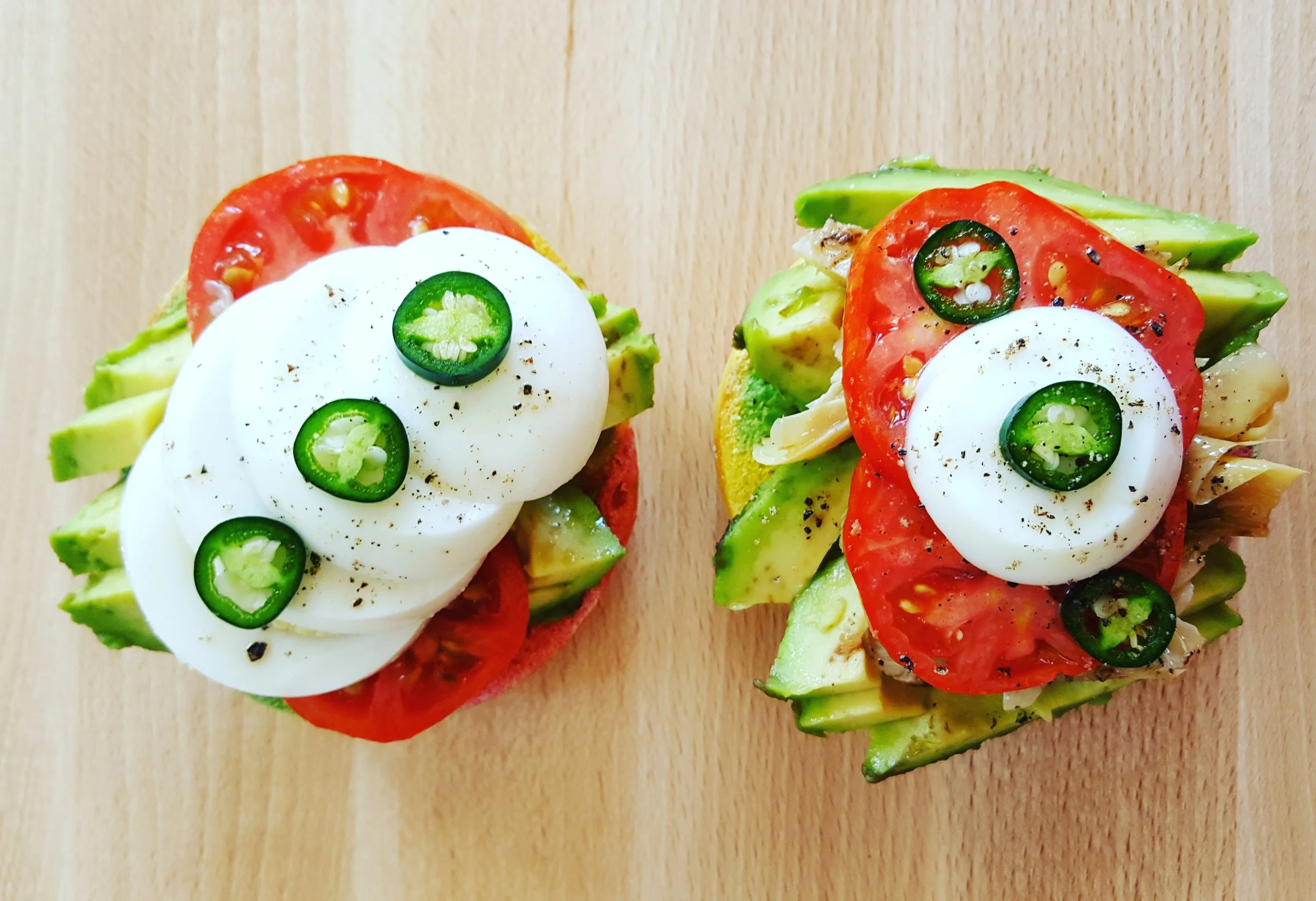 Simple Rainbow Bagel