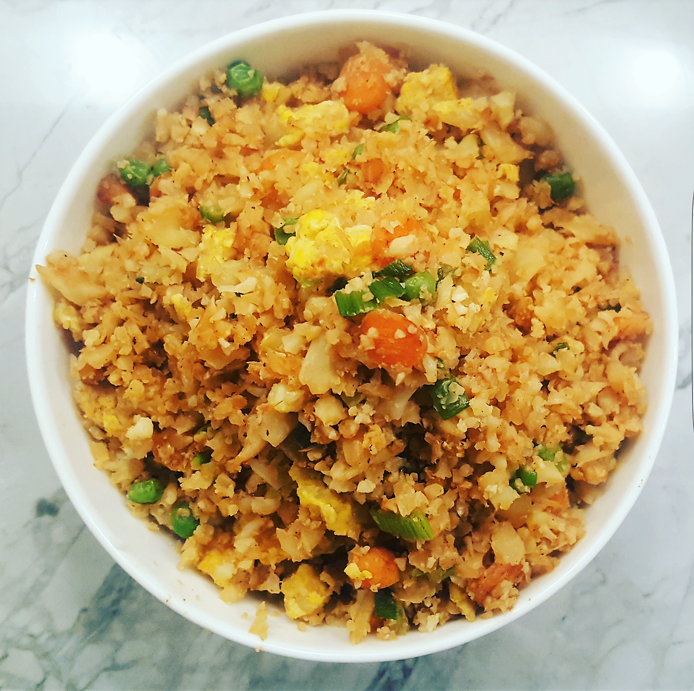 Cauliflower Fried "Rice" 