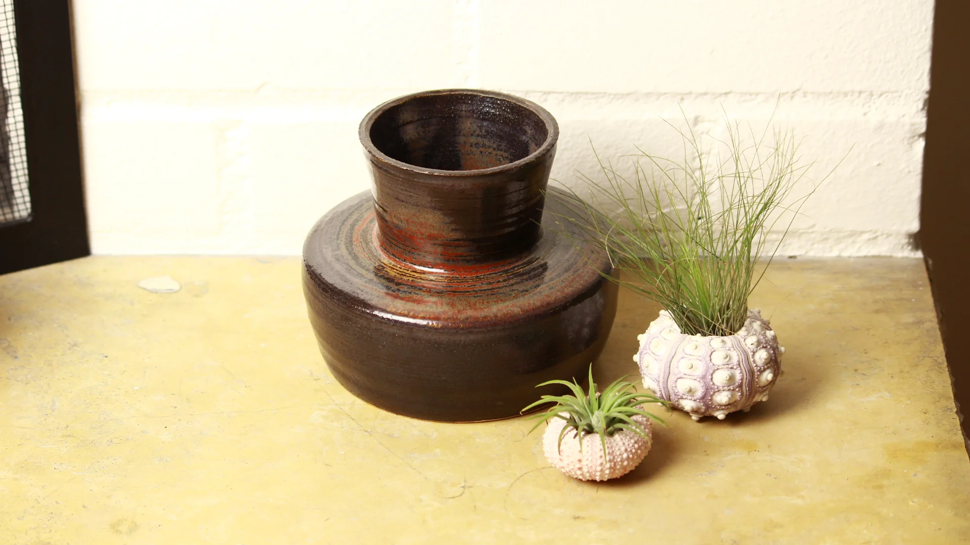  wheel thrown  clay body : recycled mac 10  made in 2016 