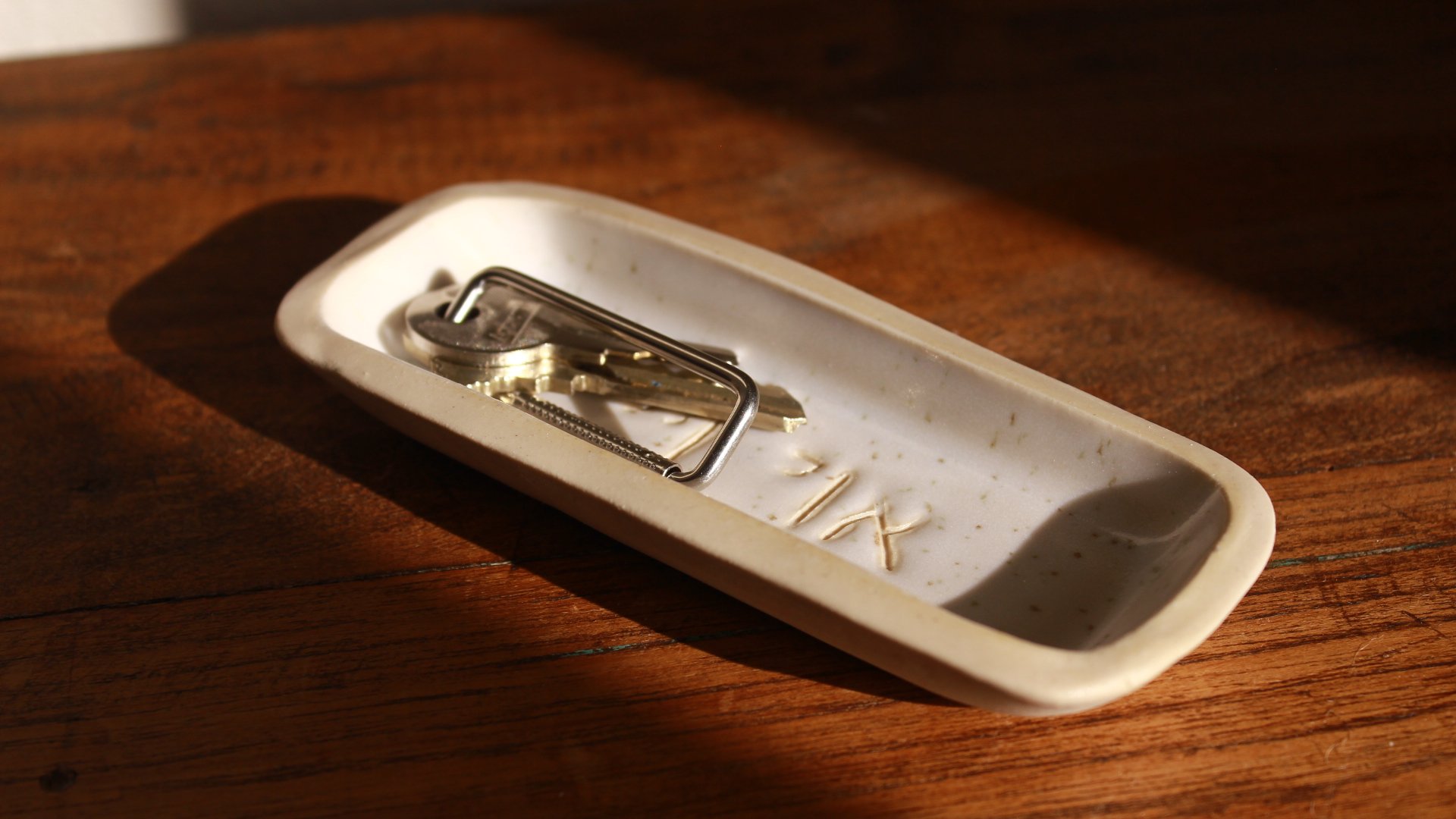 oy vey speckled jewelry tray