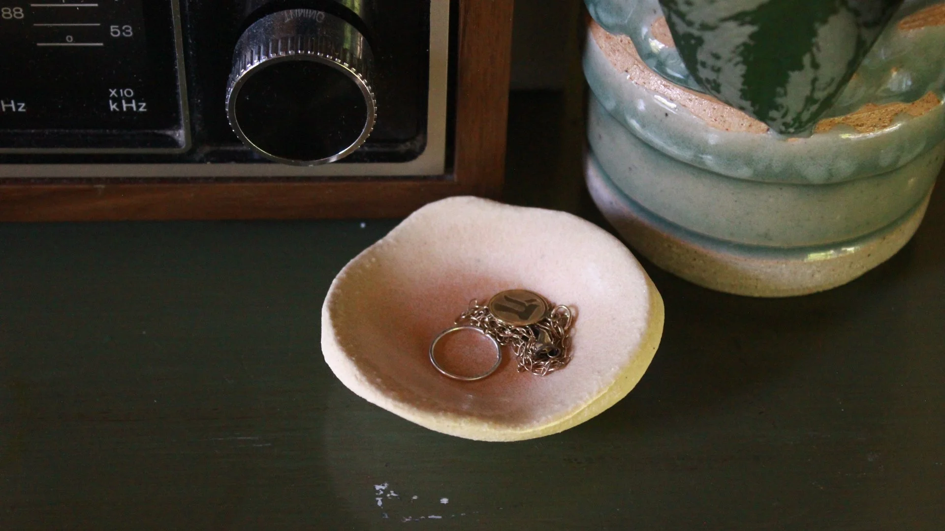 pink pebble catchall