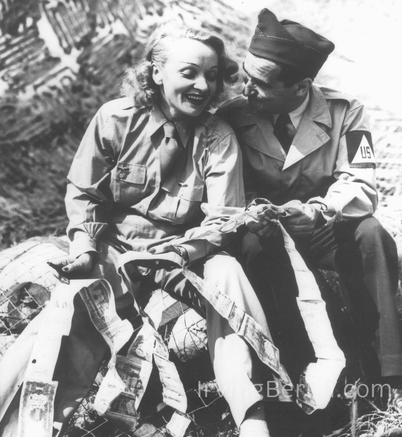  Irving Berlin with Marlene Dietrich 