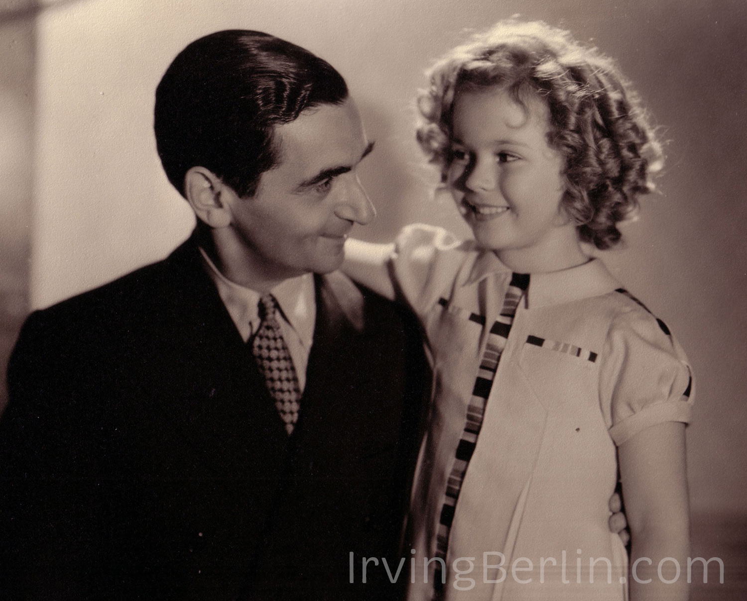  Irving Berlin with Shirley Temple 