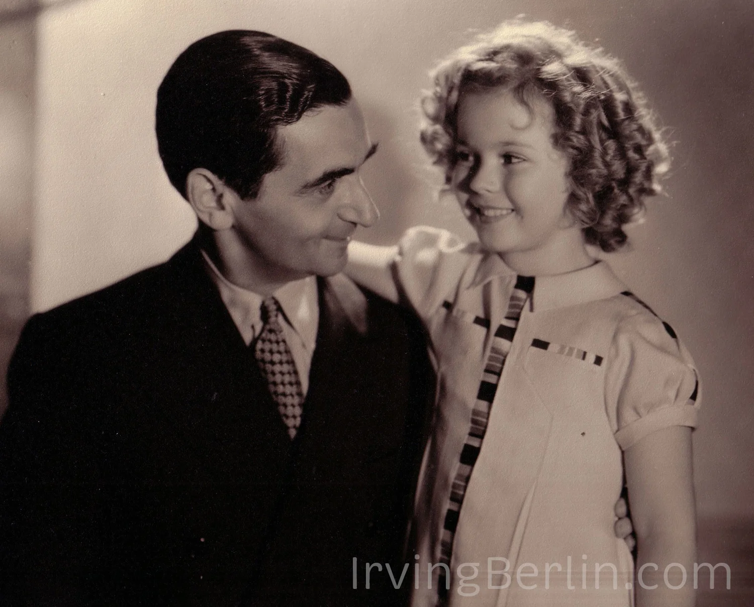 Irving Berlin with Shirley Temple