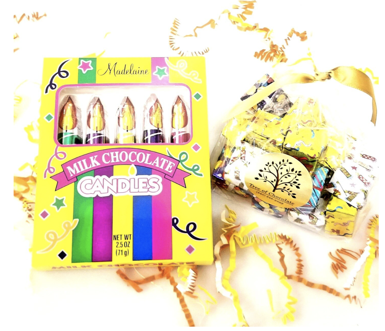 Birthday Celebration Foil Chocolates