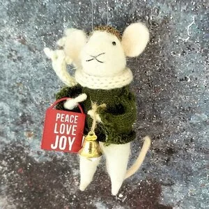 Felt Peace Mouse