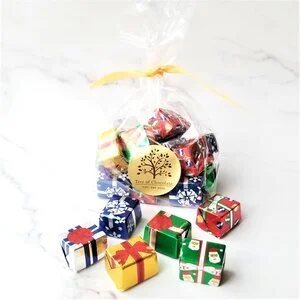 Foil Holiday Presents Milk Chocolate