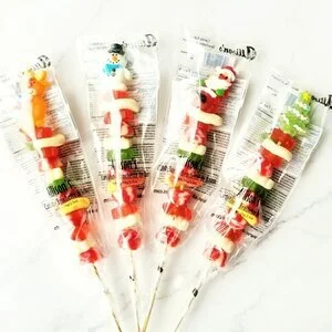 Gummi Xmas Kabobs Set
