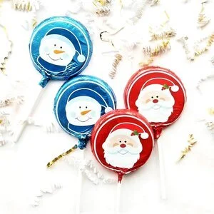 Foil Christmas Chocolate Pops