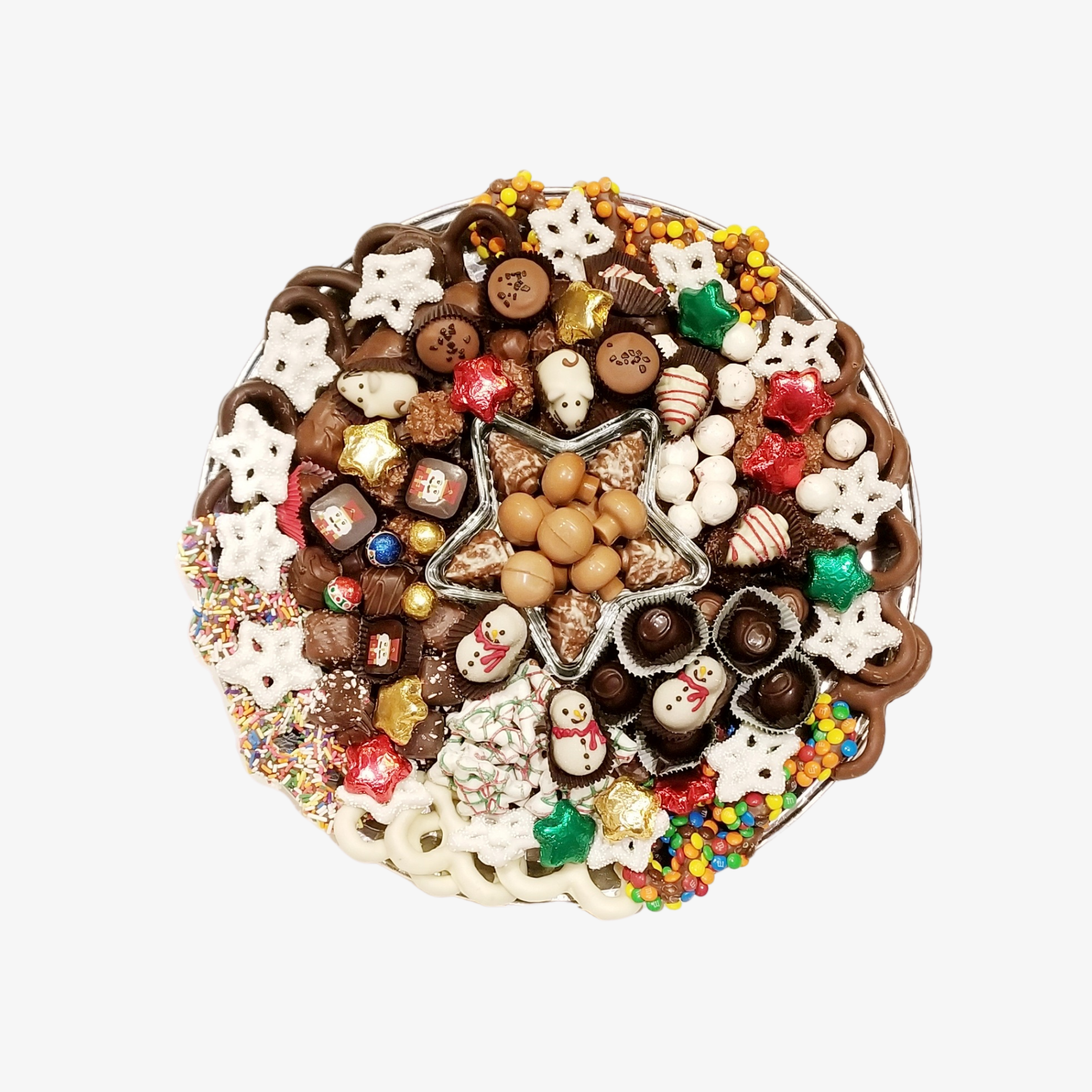 Holiday Belgian and Gourmet Chocolate Platters