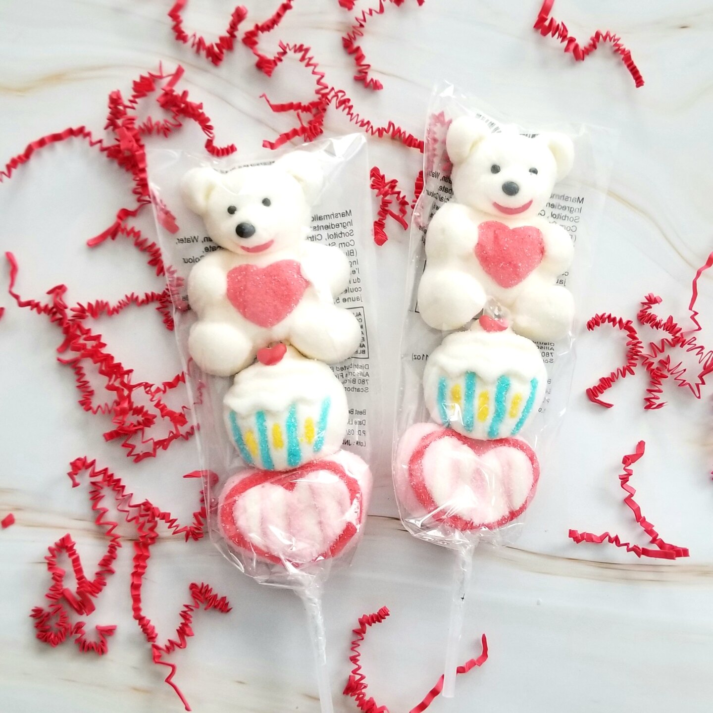 Valentine Bear Marshmallow Kabob Set