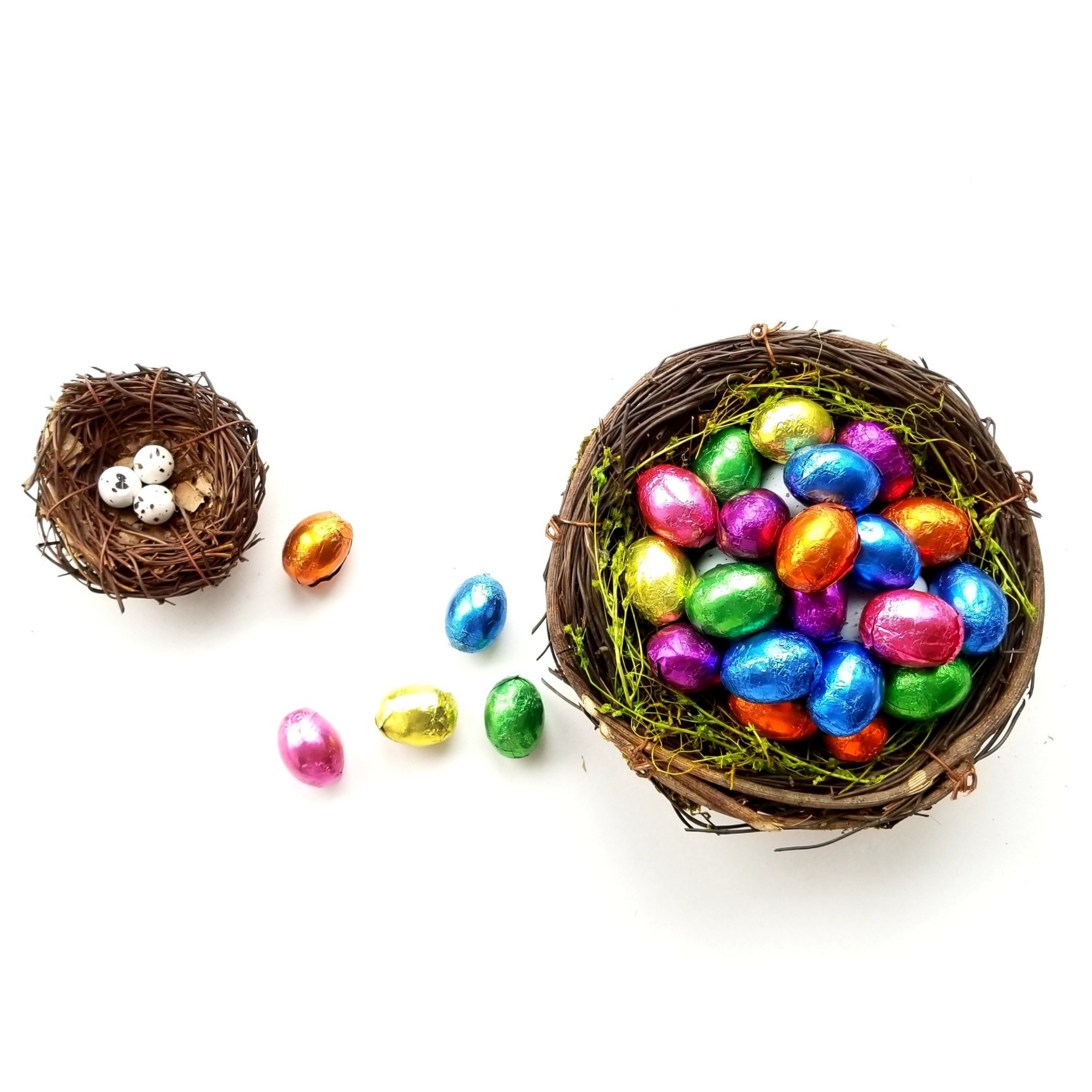 Foil Dark Chocolate Eggs