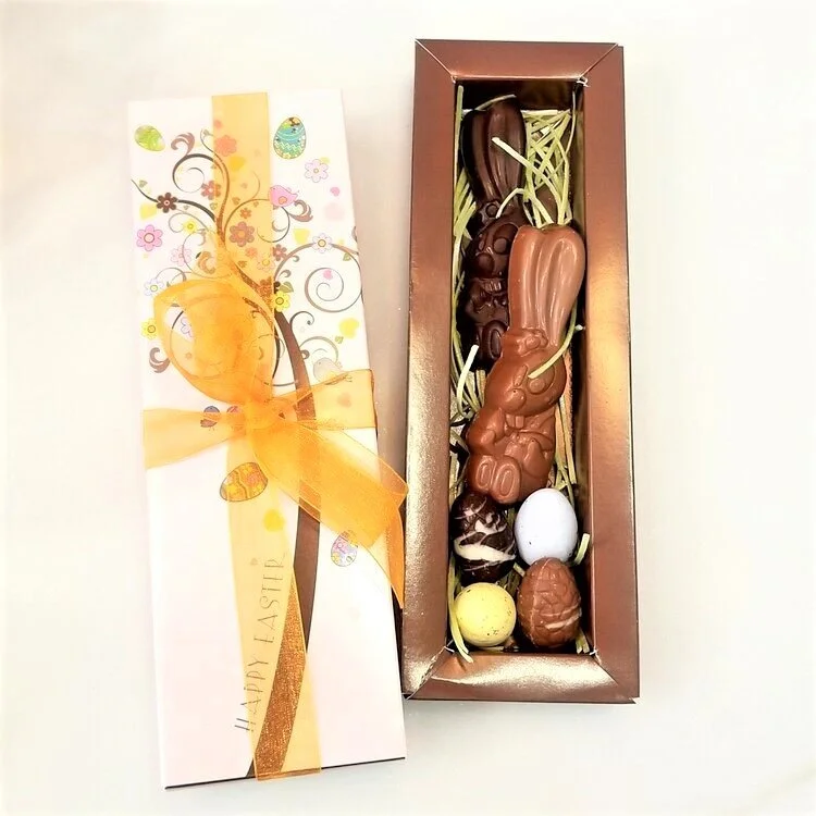 Belgian Chocolate Bunny Gift Box