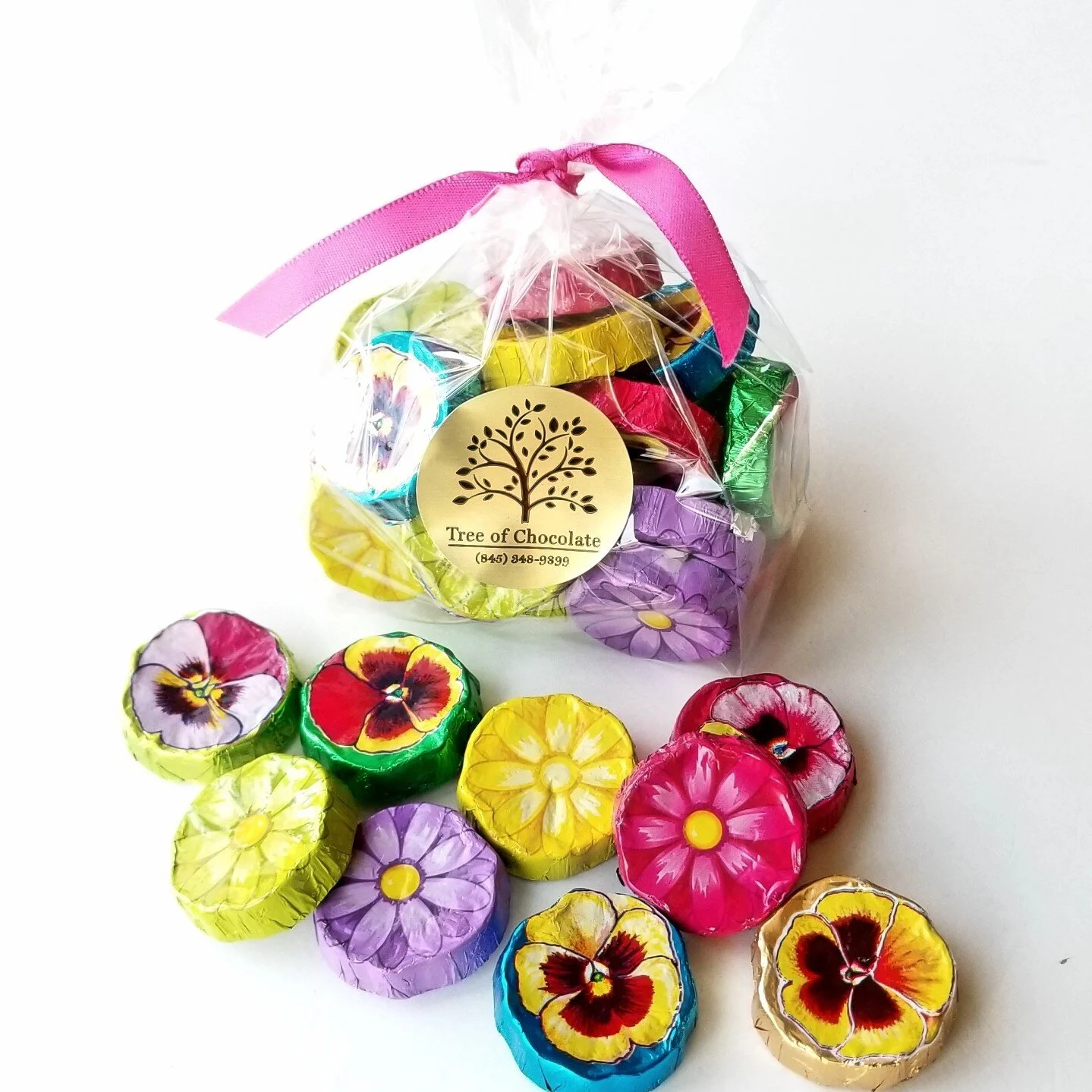 Foil Chocolate Flowers