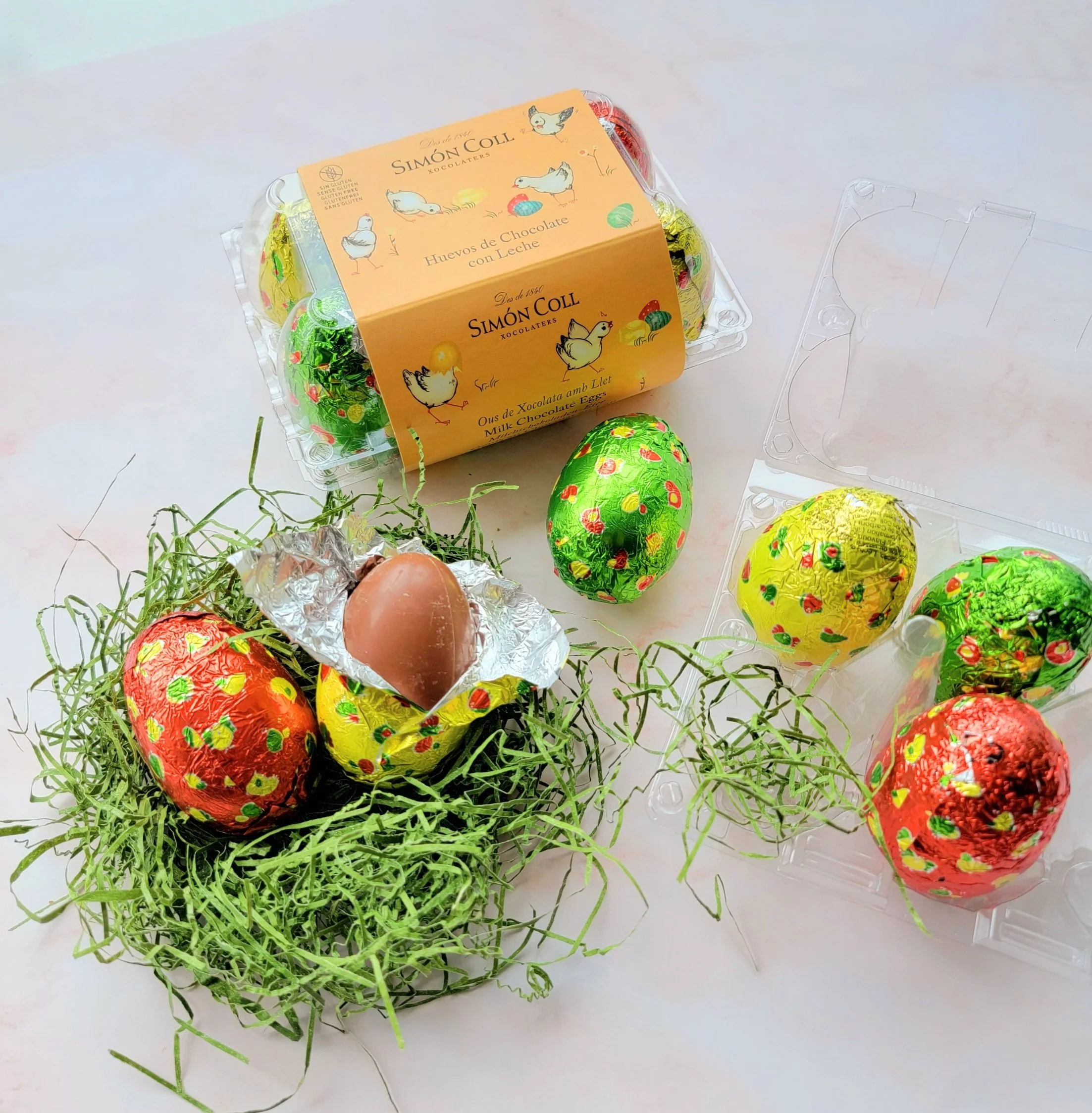 European Chocolate Egg Carton