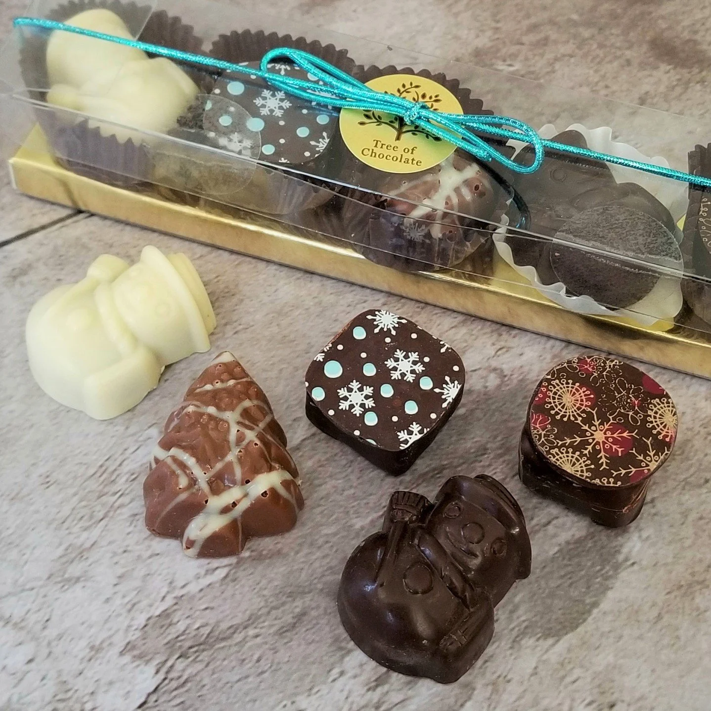 Belgian 5-pc Chocolate Gift Box