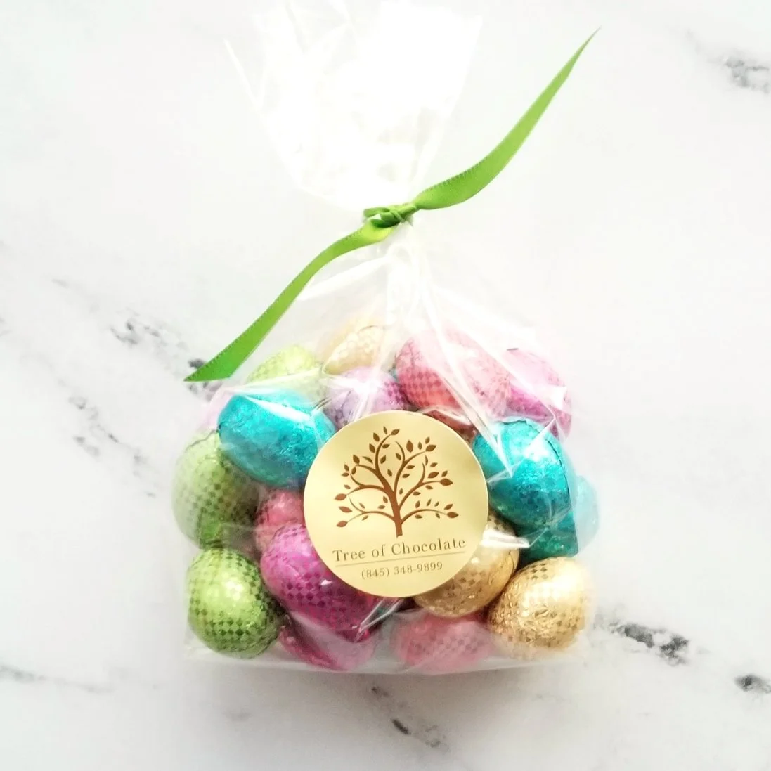 Foil Crisp Milk Chocolate Eggs