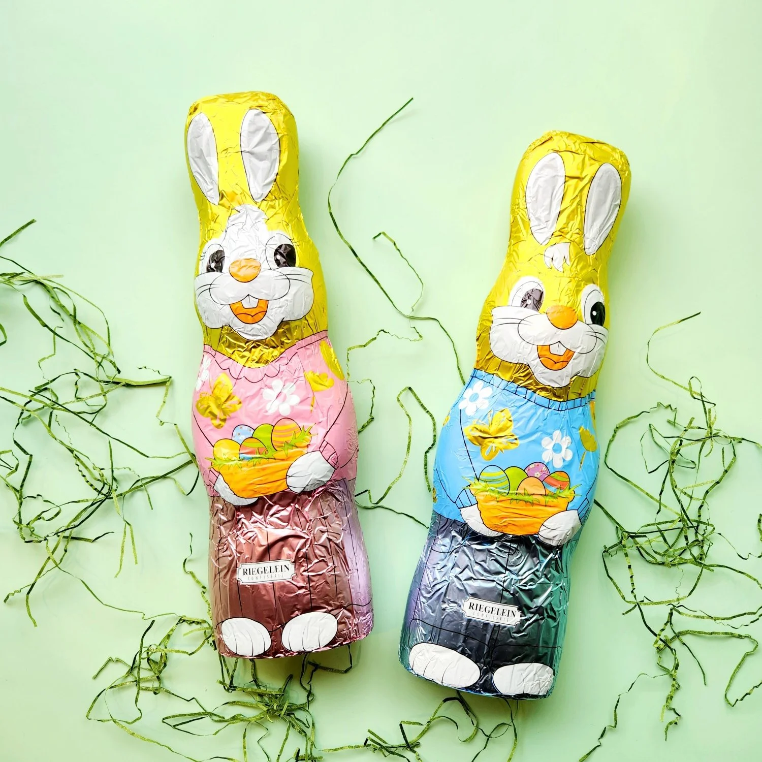 Foil European Chocolate Rabbits Set