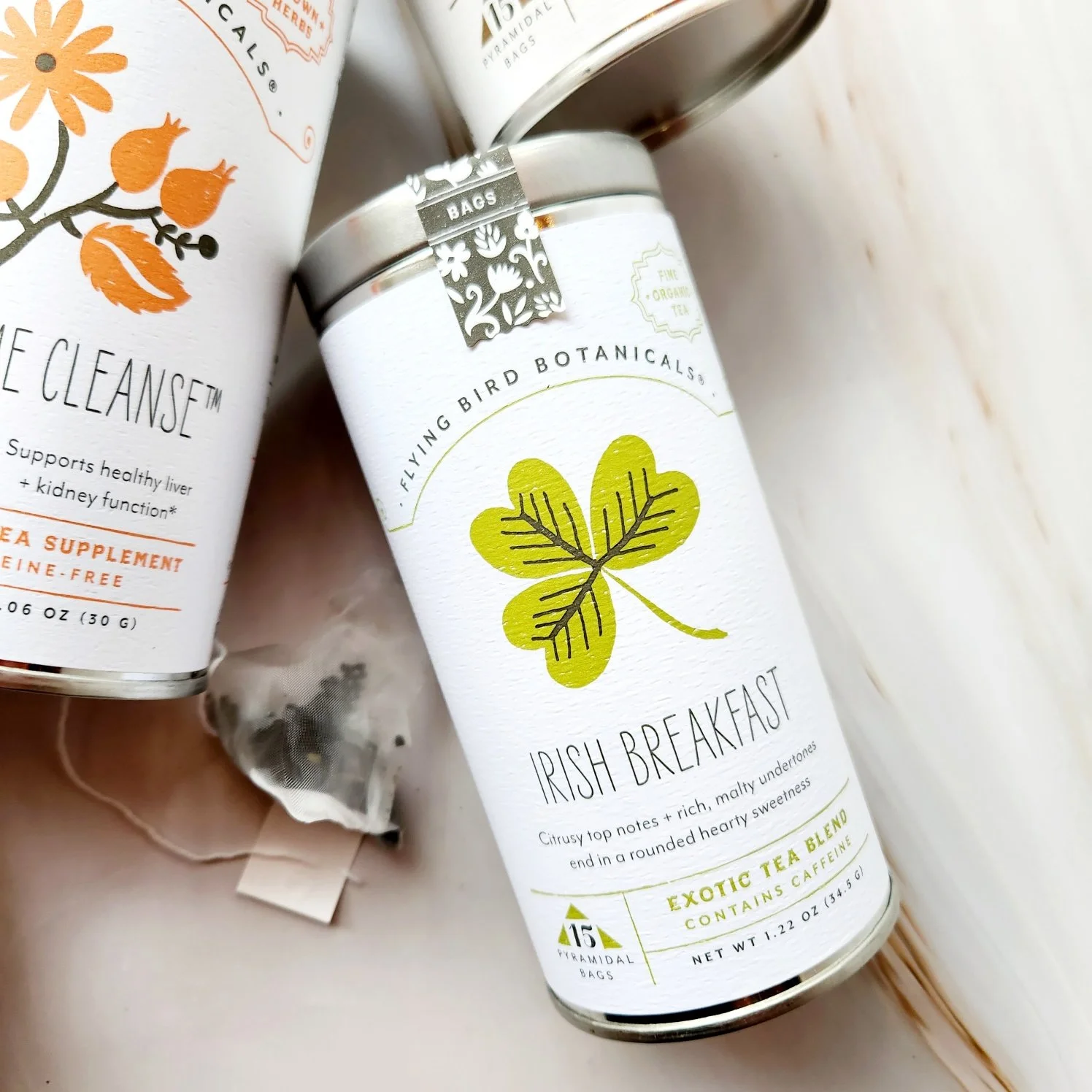 Flying Bird Irish Breakfast Handcrafted Organic Tea