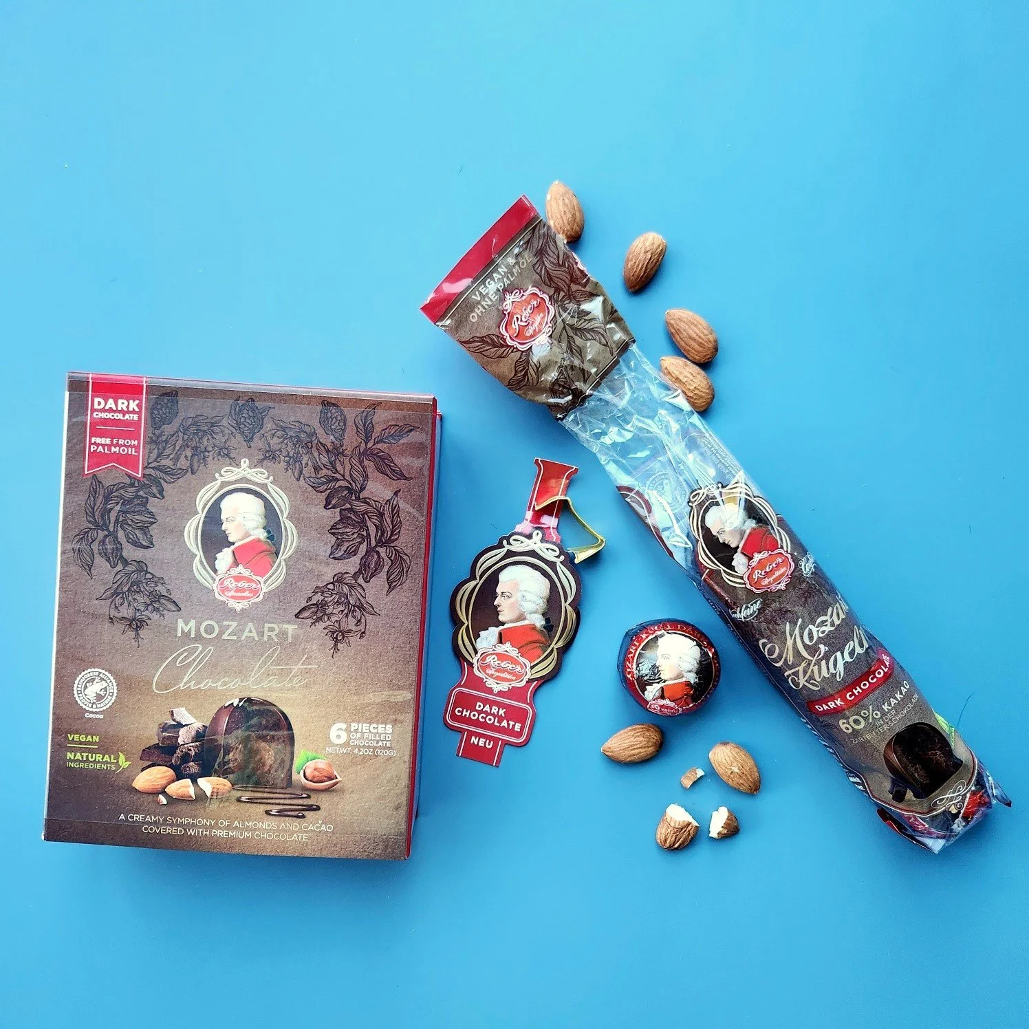 Mozart Dark Chocolate Almond Marzipan