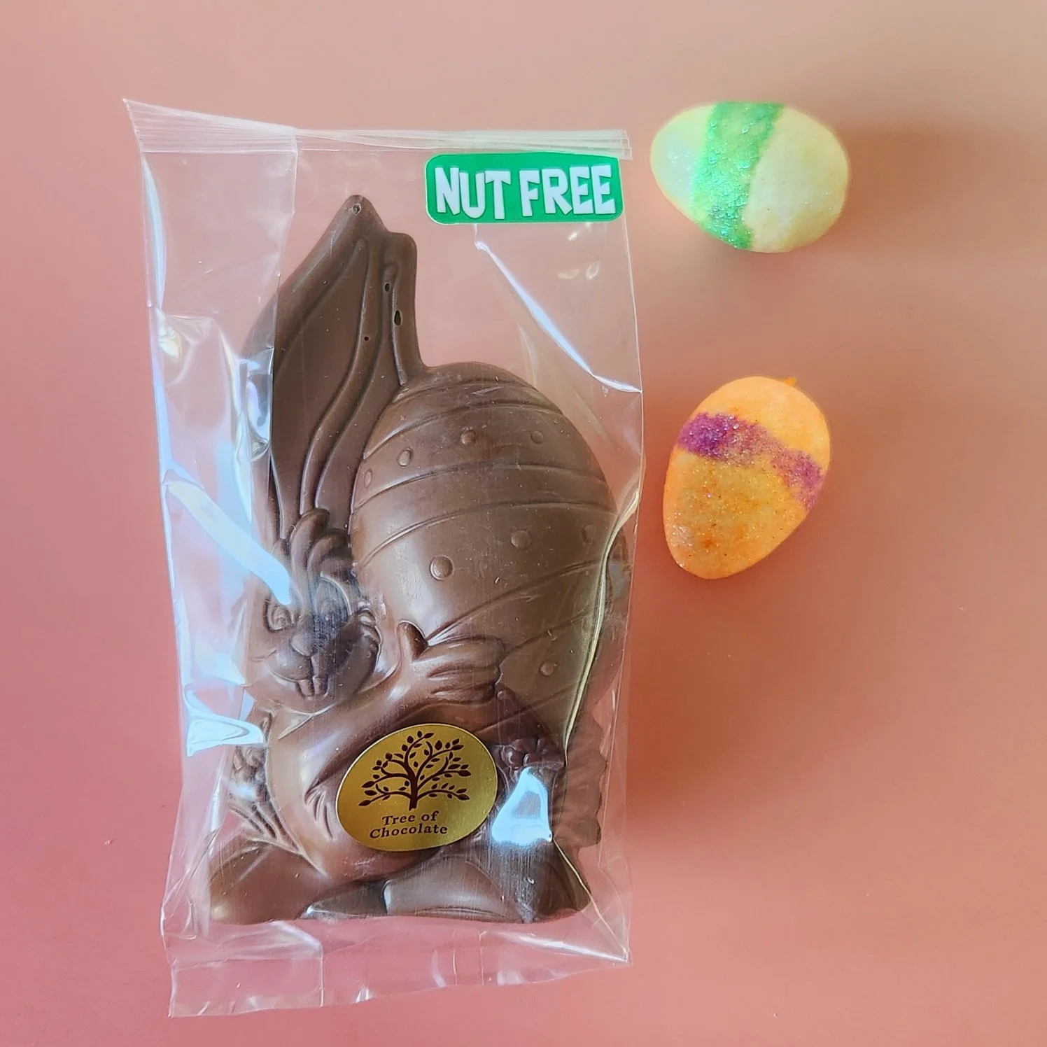 Nut Free Chocolate Bunny n Egg