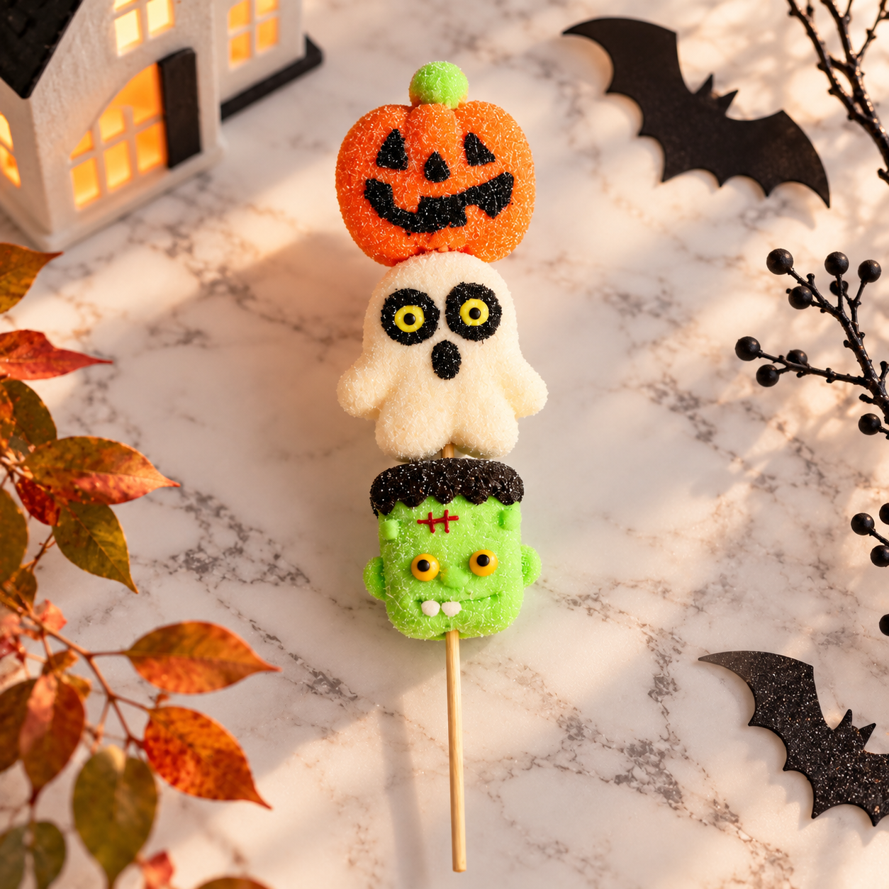 Halloween Marshmallow Kabob