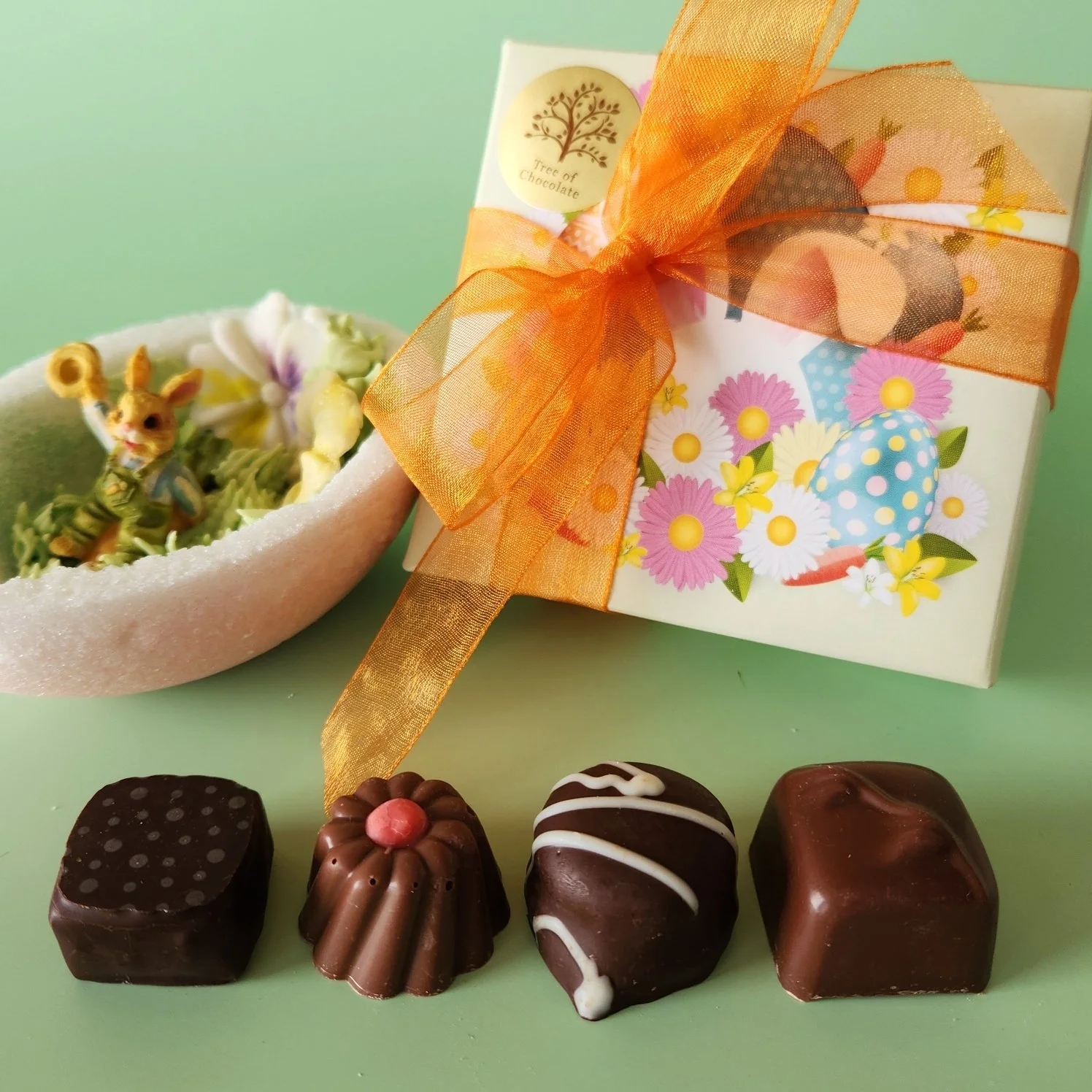 Easter Bunny Spring Chocolate Box