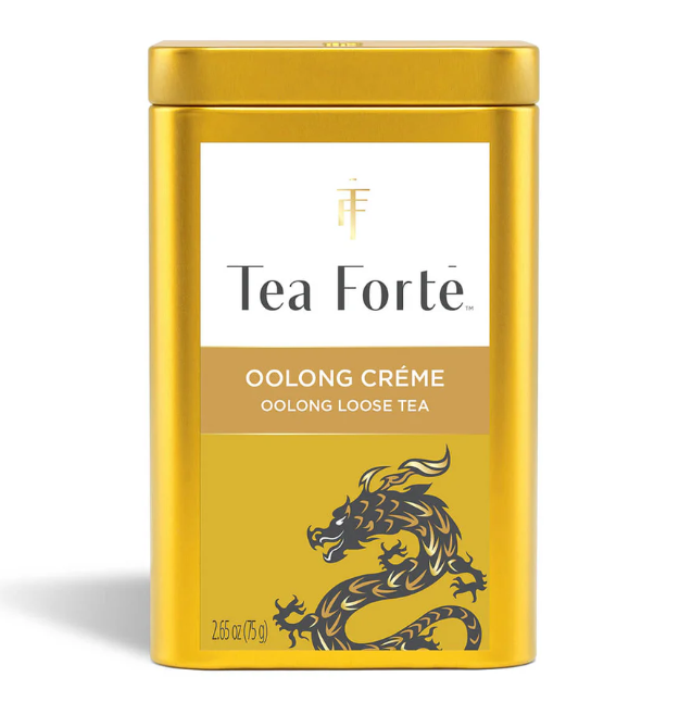 Tea Forte Loose Leaf Tea Canister Oolong Creme