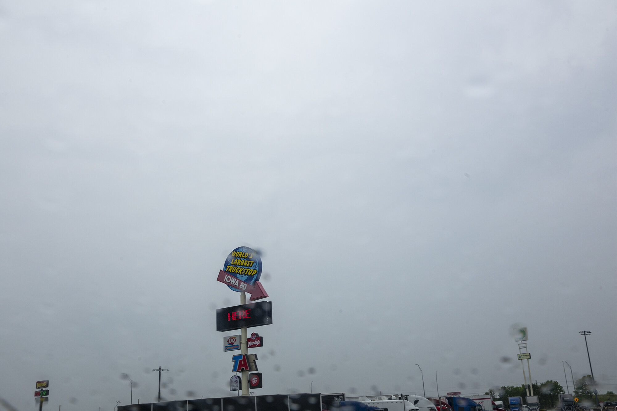  Iowa 80 truckstop, the World's Largest Truckstop, Walcott. (Scott County) 