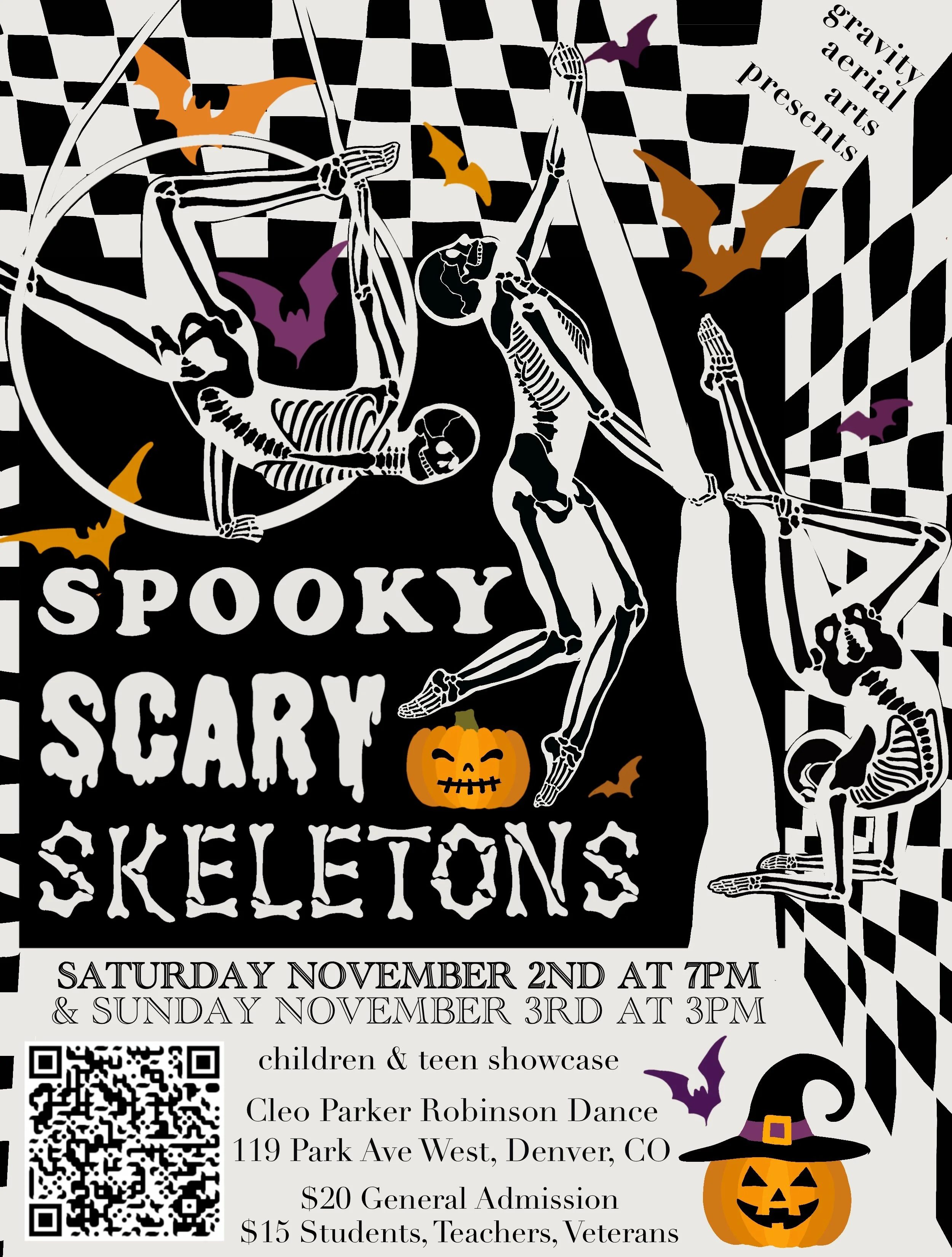 Spooky Scary Skeletons - Youth &amp; Teen  Aerial Showcase