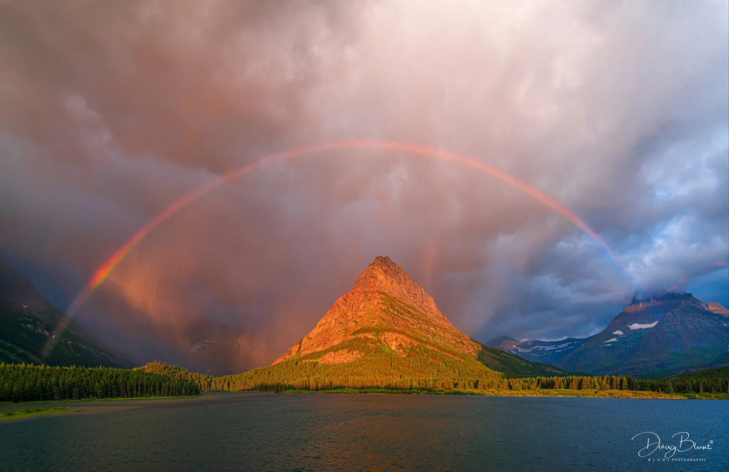 GRINNELL POINT ... BEAUTIFUL ALPENGLOW @ SUNRISE