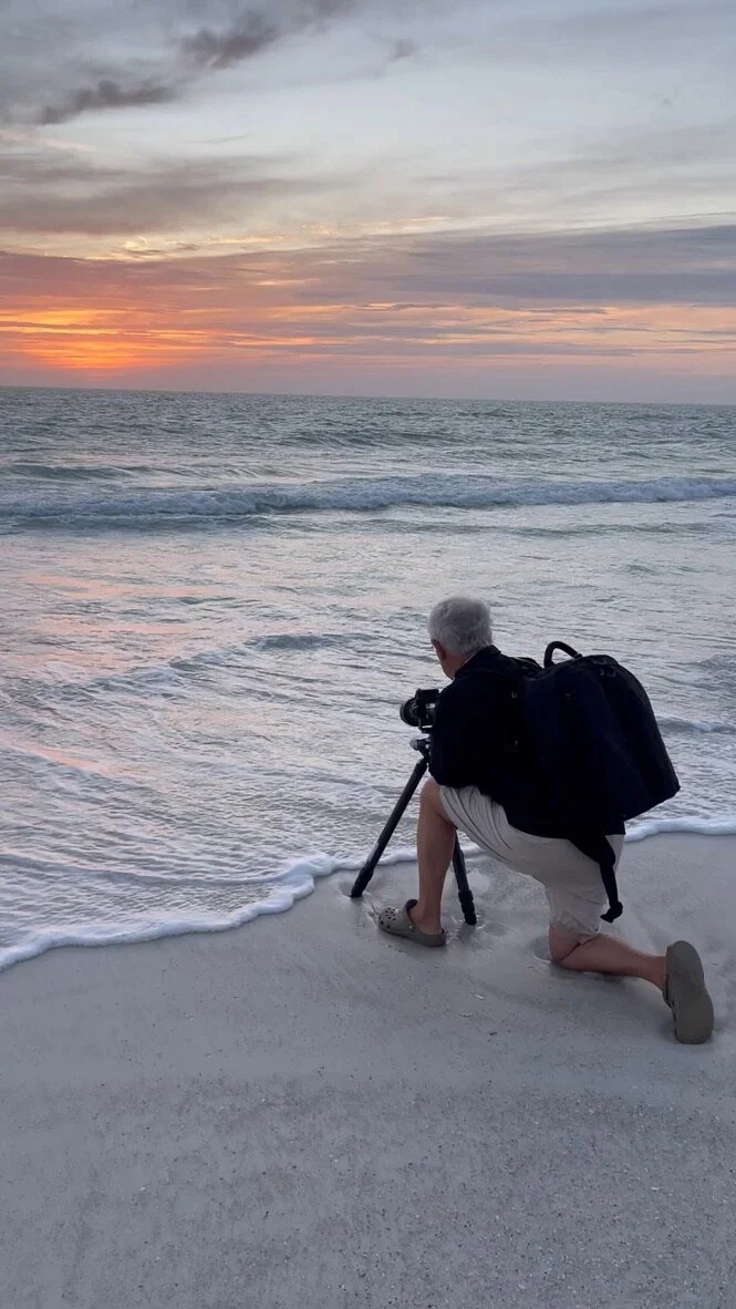 LANDSCAPES MASTERCLASS 8:  "SMOOTH WATER ... STREAKING CLOUDS"