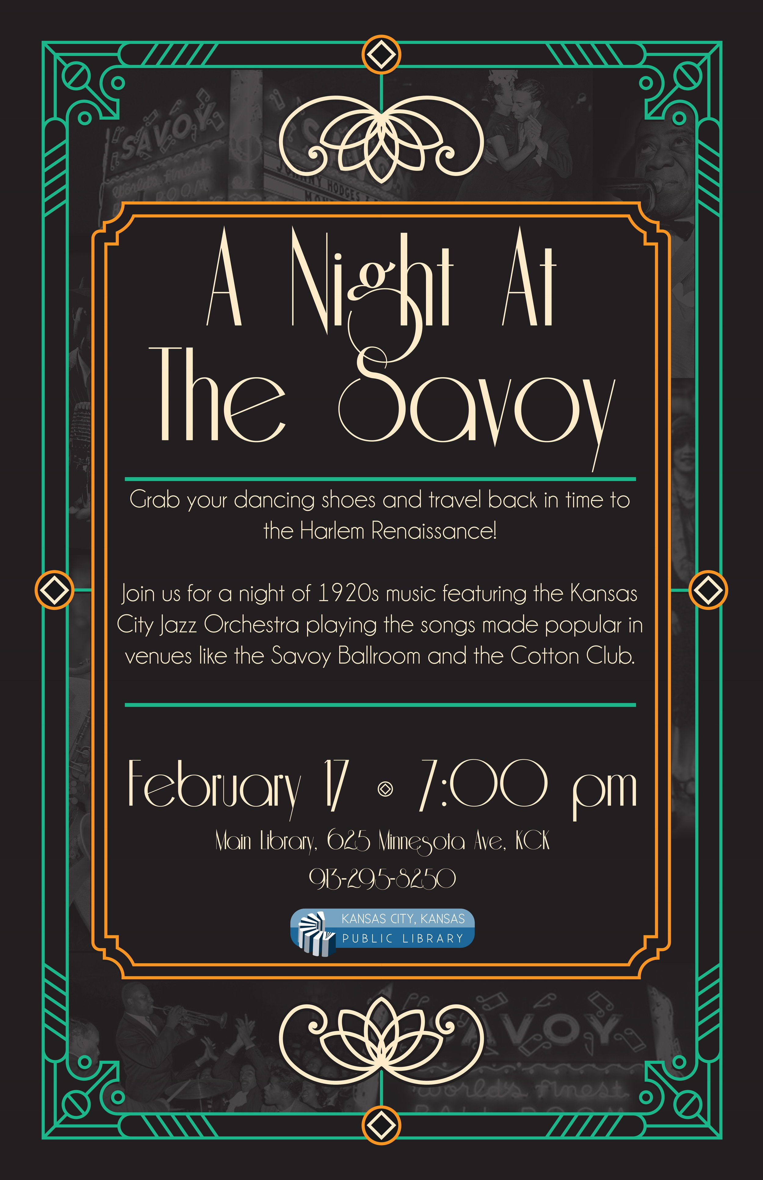 KCJO - "A Night At The Savoy" @KCK Main Library