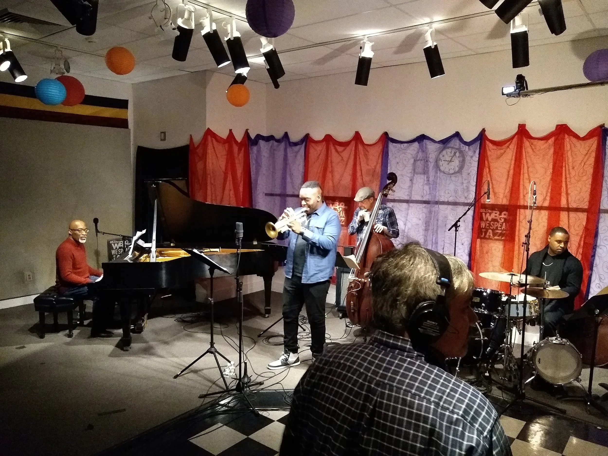 Live @ WBGO with Marquis Hill, Kendrick Scott &amp; Clark Sommers