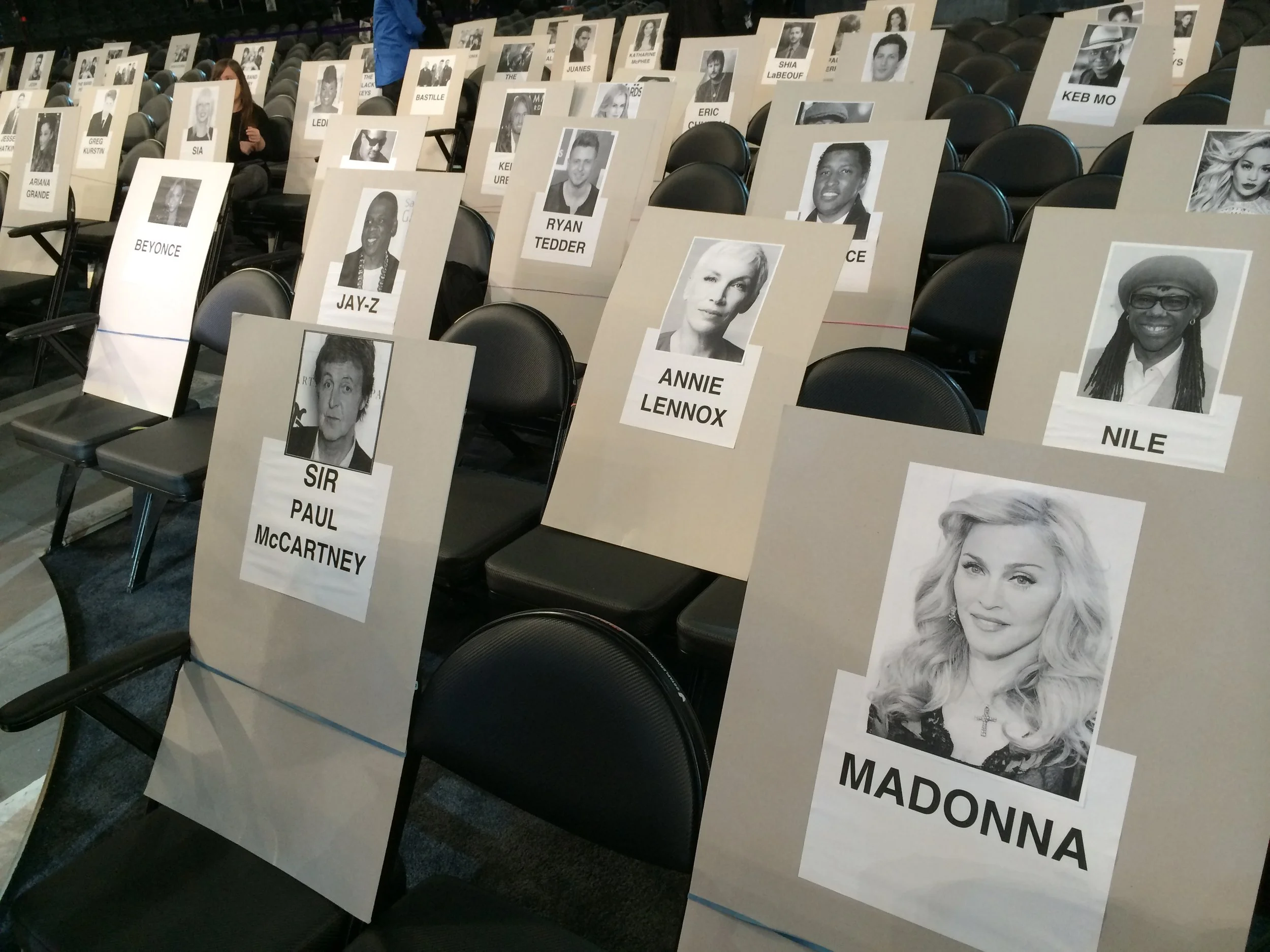 Behind the Scenes at the Grammy Awards